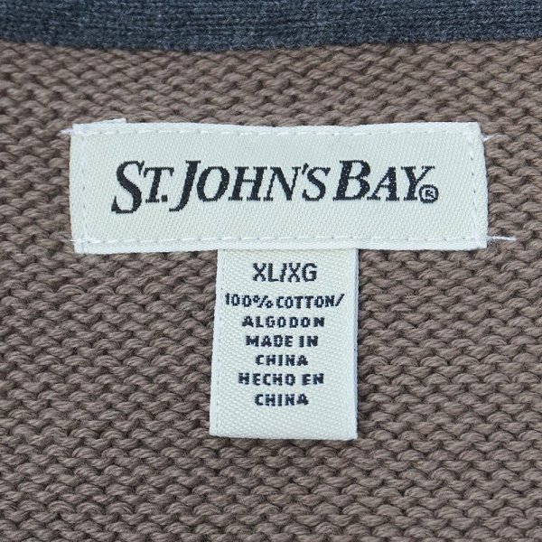 画像2: 00's ST JOHN'S BAY コットンニット (2)