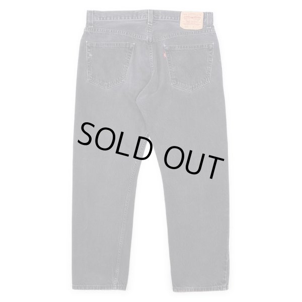 画像2: 00's Levi's 505 ブラックデニムパンツ “W34 L29” (2)