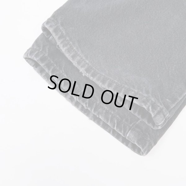 画像4: 00's Levi's 505 ブラックデニムパンツ “W34 L29” (4)