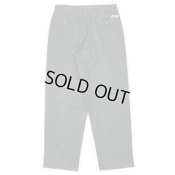 画像2: Early 00's Eddie Bauer 先染めグレーデニム トラウザー (2)