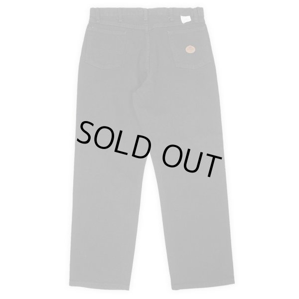 画像2: 00's RED KAP ブラックデニムパンツ “1WASH / W36 L30” (2)