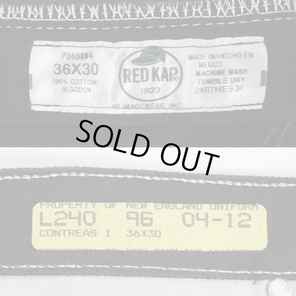 画像3: 00's RED KAP ブラックデニムパンツ “1WASH / W36 L30” (3)