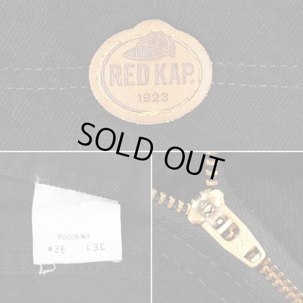 画像4: 00's RED KAP ブラックデニムパンツ “1WASH / W36 L30” (4)