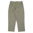 画像2: 90's DOCKERS 2タック コットンリネントラウザー "GLEN CHECK / W34 L30" (2)