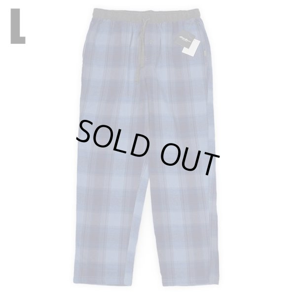 画像1: "L / DUSTED INDIGO" 日本未発売 Eddie Bauer フランネル スリーピングパンツ (1)