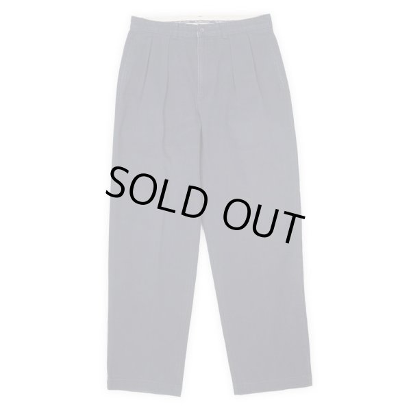 画像1: 90's Polo Ralph Lauren 2タック チノトラウザー "ANDREW PANT / NAVY / W32 L30" (1)