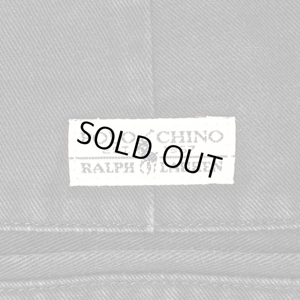 画像4: 90's Polo Ralph Lauren 2タック チノトラウザー "ANDREW PANT / NAVY / W32 L30" (4)