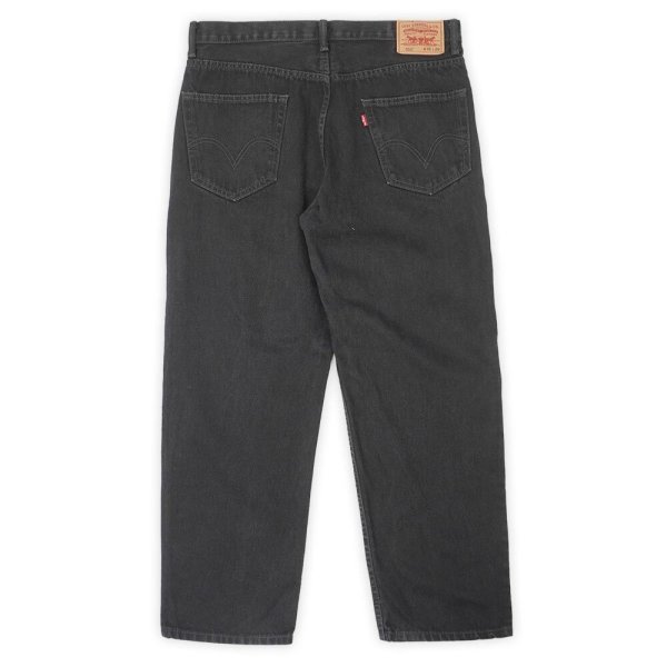 画像2: 00's Levi's 550 ブラックデニムパンツ "W36 L29" (2)