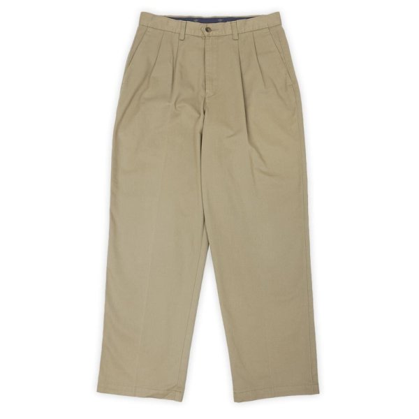 画像1: Early 00's DOCKERS 2タック チノトラウザー "BEIGE / W32 L30" (1)