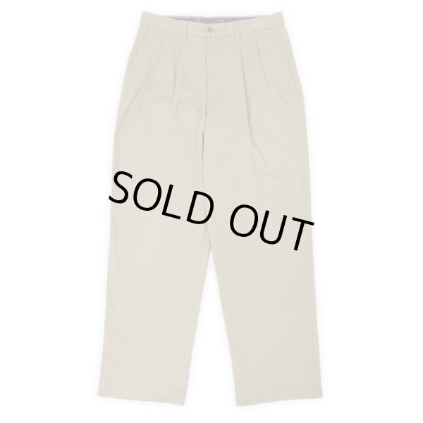 画像1: Early 00's DOCKERS 2タック チノトラウザー "BEIGE / W32 L30" (1)