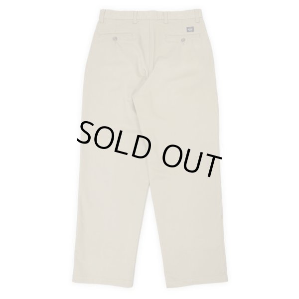 画像2: Early 00's DOCKERS 2タック チノトラウザー "BEIGE / W32 L30" (2)