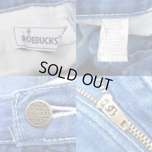 画像3: 90's ROEBUCKS デニムペインターパンツ (3)