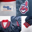 画像3: 90's Chalk Line ナイロンスタジャン "Cleveland Indians" (3)