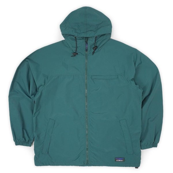画像1: 90's L.L.Bean ナイロンフーディージャケット (1)