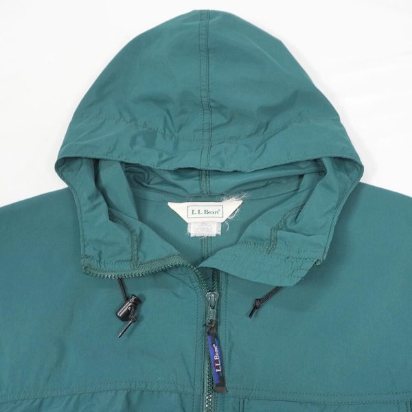 画像4: 90's L.L.Bean ナイロンフーディージャケット (4)