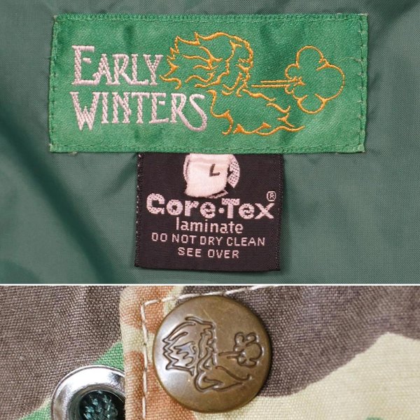 画像2: 70's Early Winters ダックハンターカモ柄 GORE-TEX マウンテンパーカー (2)