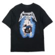 画像2: 90-00's METALLICA バンドTシャツ "RIDE THE LIGHTNING" (2)