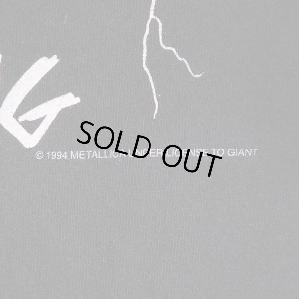 画像3: 90-00's METALLICA バンドTシャツ "RIDE THE LIGHTNING" (3)