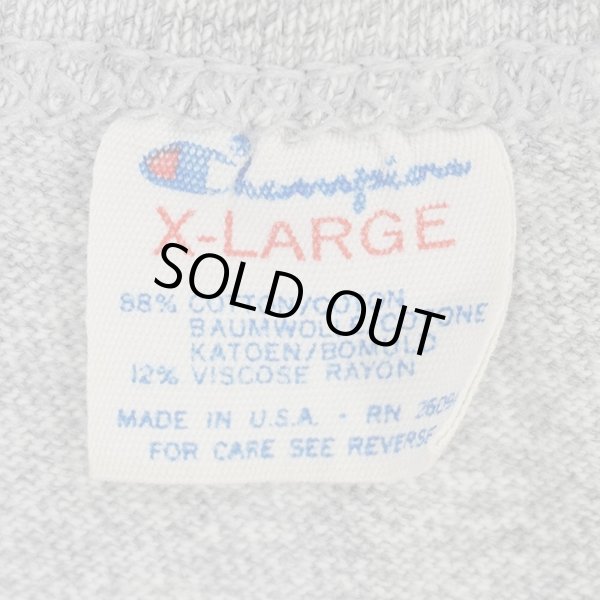 画像3: 80's Champion 染み込みプリント 88/12 タンクトップ "MADE IN USA" (3)