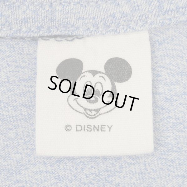 画像2: 00's Disney "Mickey Mouse" リンガーTシャツ (2)