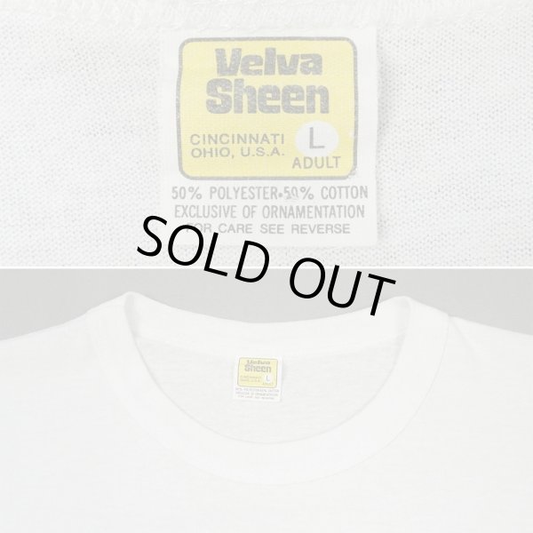 画像3: 80's US.NAVY ロゴプリントTシャツ "MADE IN USA / Velva Shean Body" (3)