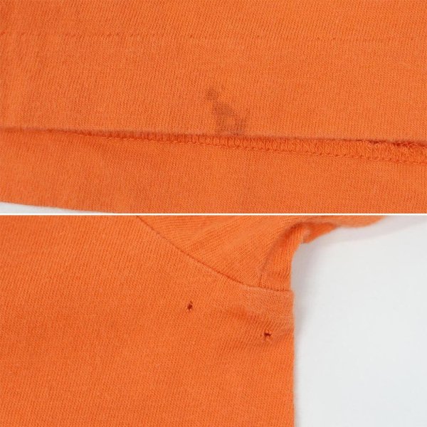 画像4: 90's Polo Ralph Lauren L/S ポケットTシャツ "ORANGE" (4)