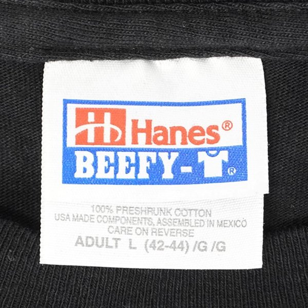 画像2: 90-00's Hanes L/S ブランクTシャツ "1wash" (2)