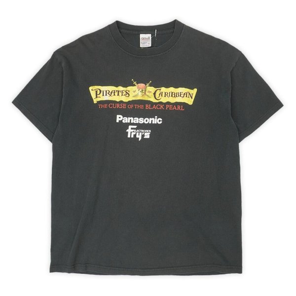 画像1: 00's PIRATES of the CARIBBEAN ムービーTシャツ (1)