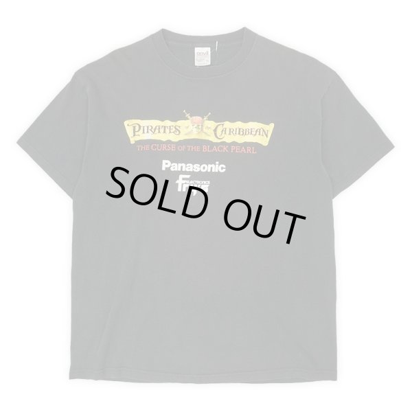 画像1: 00's PIRATES of the CARIBBEAN ムービーTシャツ (1)