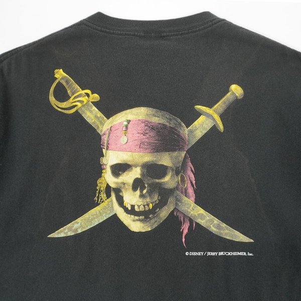 画像4: 00's PIRATES of the CARIBBEAN ムービーTシャツ (4)
