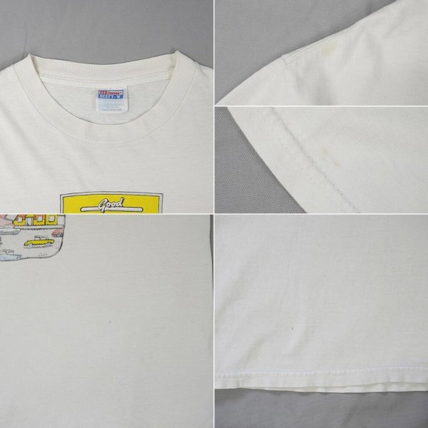 画像3: 90's Good EATS CAFE プリントTシャツ "Hanes BEEFY body" (3)