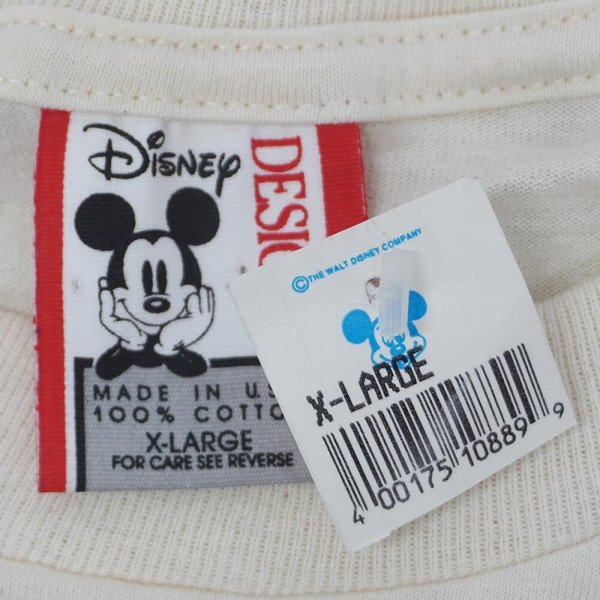 画像2: 90's Disney Mickey Mouse キャラクタープリントTシャツ "MADE IN USA / DEADSTOCK" (2)