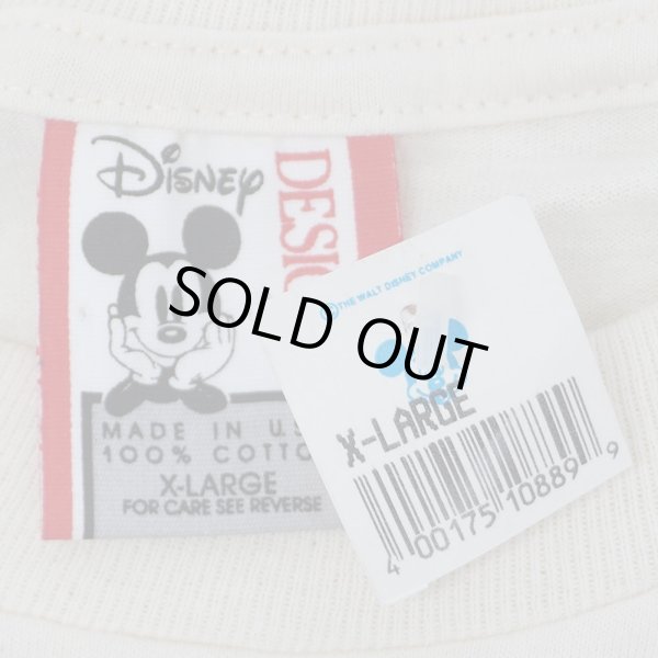 画像2: 90's Disney Mickey Mouse キャラクタープリントTシャツ "MADE IN USA / DEADSTOCK" (2)
