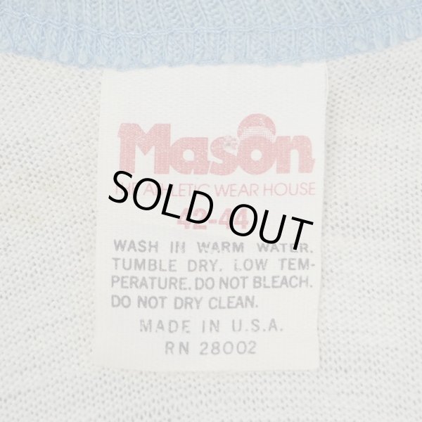 画像2: 80's Mason ラグランスリーブTシャツ "MADE IN USA" (2)