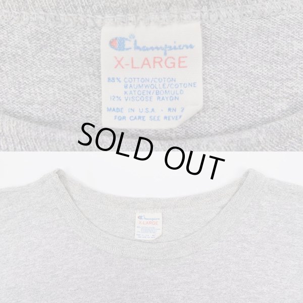 画像2: 80's Champion 88/12 3段プリントTシャツ “MADE IN USA” (2)