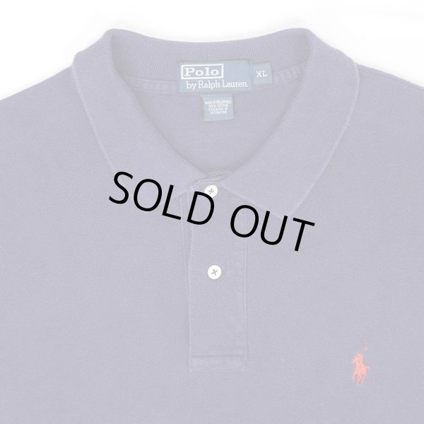 画像3: 90's Polo Ralph Lauren ポロシャツ "NAVY" (3)