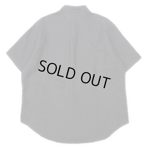 画像2: 90's Polo Ralph Lauren S/S リネンボタンダウンシャツ (2)