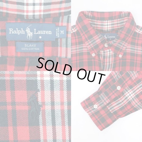 画像3: 90's Polo Ralph Lauren ボタンダウンシャツ "BLAKE" (3)