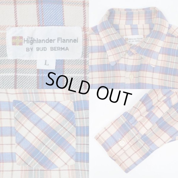 画像3: 80's Highlander Flannel フランネルシャツ (3)