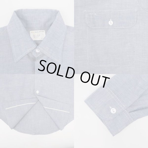 画像4: 70's BIG MAC L/S シャンブレーシャツ "DEADSTOCK" (4)