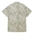 画像2: 80-90's JIMMY'S 総柄 オープンカラーシャツ “OLIVE / MADE IN USA” (2)