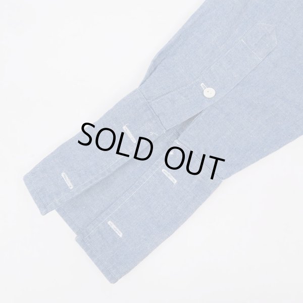 画像5: 90's RRL フリル シャンブレーシャツ "三ツ星タグ" (5)