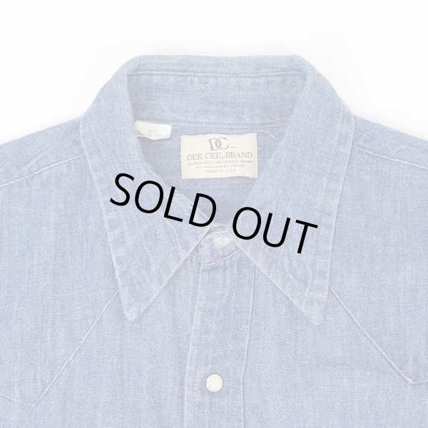 画像3: 70's Washington Dee Cee デニムウエスタンシャツ "MADE IN USA" (3)