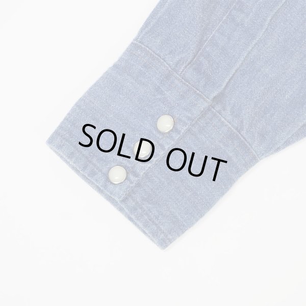 画像4: 70's Washington Dee Cee デニムウエスタンシャツ "MADE IN USA" (4)