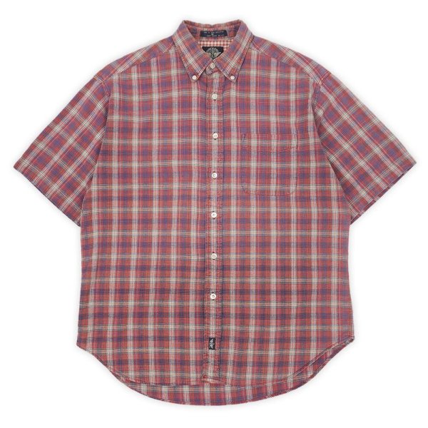 画像1: 90's DOCKERS S/S ボタンダウンシャツ “INDIA COTTON” (1)