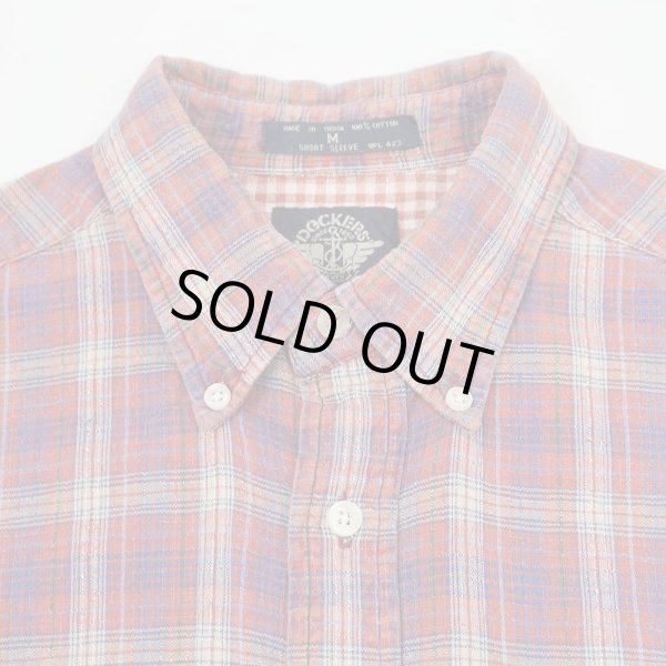 画像3: 90's DOCKERS S/S ボタンダウンシャツ “INDIA COTTON” (3)