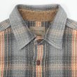 画像3: Late 90's ST JOHN'S BAY ヘビーネルシャツ "Ombre Gray Plaid" (3)