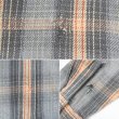 画像5: Late 90's ST JOHN'S BAY ヘビーネルシャツ "Ombre Gray Plaid" (5)