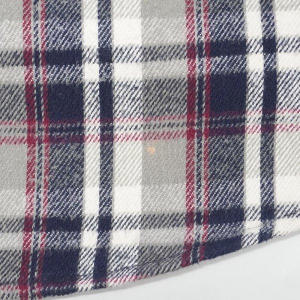 画像5: 90's M.FINE & SONS ヘビーネルシャツ "FIVE BROTHER OEM" (5)