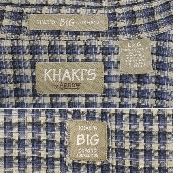 画像2: 90's KHAKI'S by ARROW ボタンダウンシャツ "BIG OXFORD" (2)
